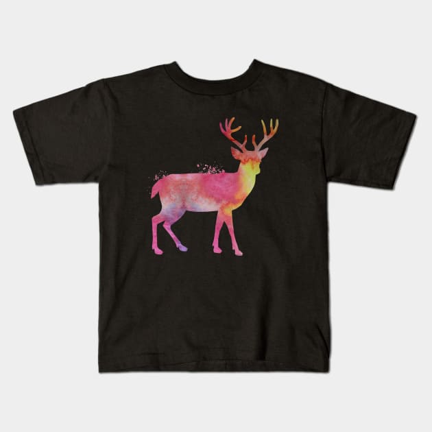 Deer Kids T-Shirt by TheJollyMarten